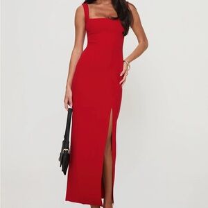 Princess Polly Red Maxi Dress